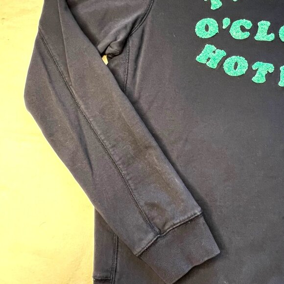 Scotch & Soda Medium "Twelve O'Clock Hotdog" Sweatshirt Blue Long Sleeve Crew - Picture 5 of 16